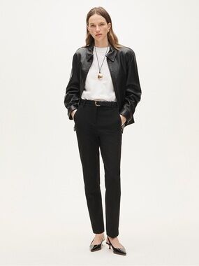 J Crew slim career pant in four-season stretch black